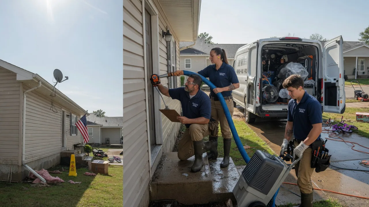 Ceiling Water Damage Restoration in Muncie, IL near me